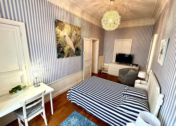 With Balcony In The Heart Of Nantes! Daire *